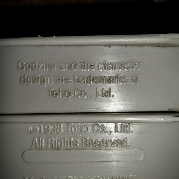 Godzilla Taco Bell Cup holder ゴジラ Vintage 1998 - Picture 7 of 7